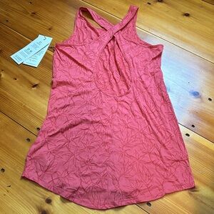 New! CARVE DESIGNS XS Mariposa Affinity Cover Up Pattern Tank Top Tear Drop Cut